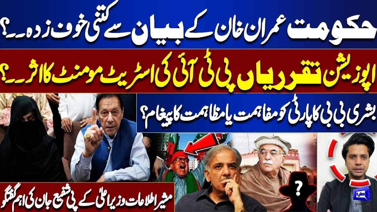 Govt Worried About Imran Khan’s Statement? | PTI Street Movement Impact | Shafi Jan Analysis