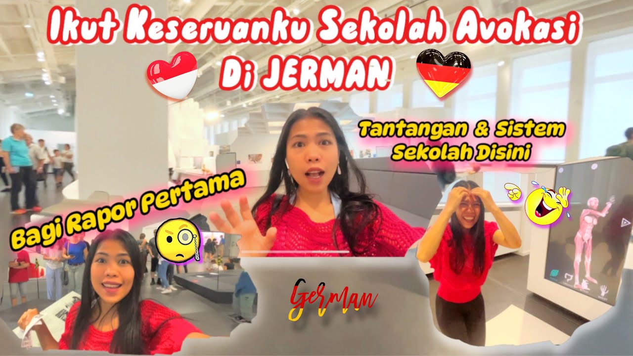 BERHASIL LEWATI 1 TAHUN PERTAMA AUSBILDUNG DI JERMAN - KESERUAN KEGIATAN HARI TERAKHIR KAMI 😃🇩🇪