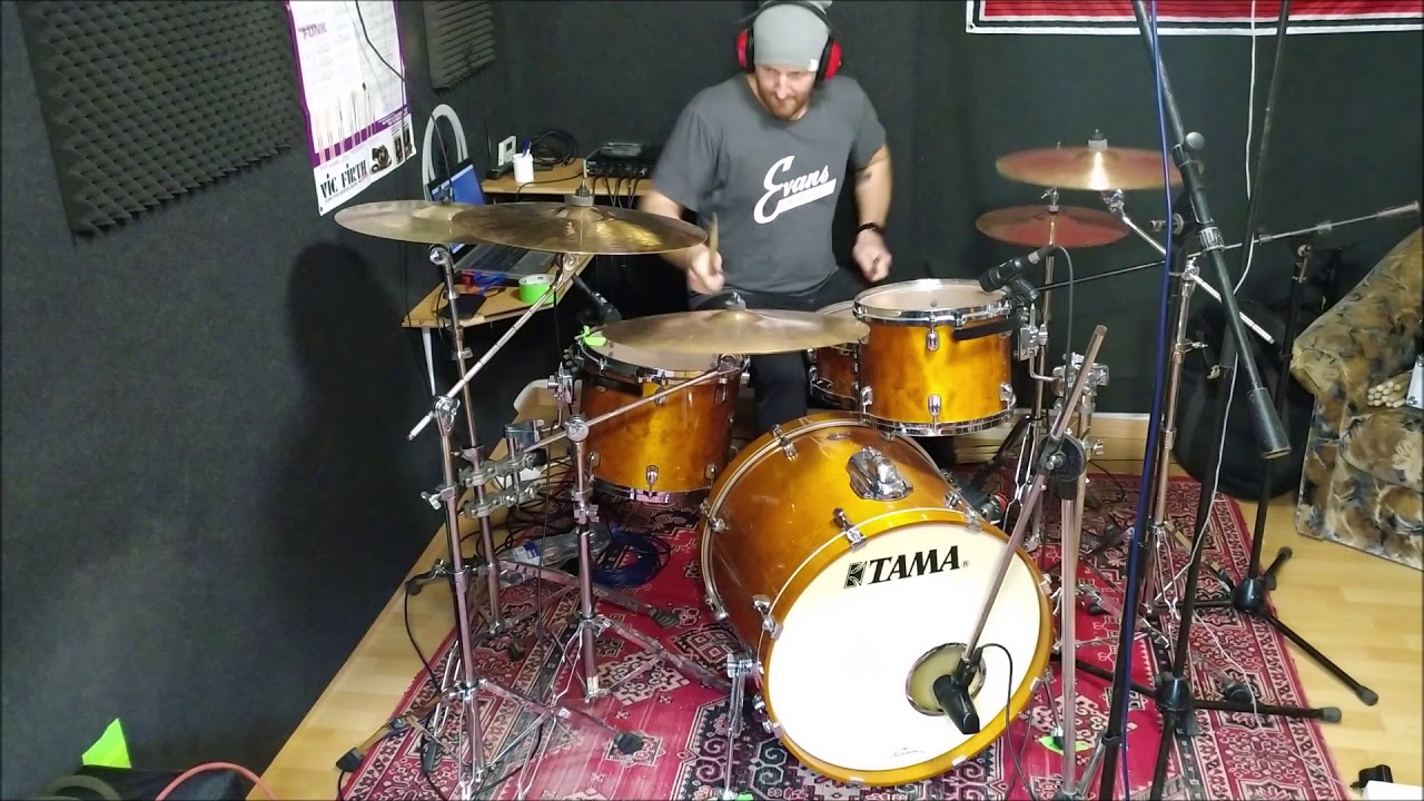 Queens of the stone age-precious and grace drum cover by Peter Berta