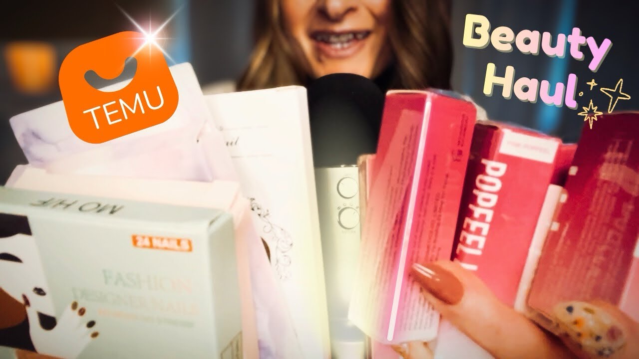 Я купила косметику Temu… ASMR-версия 💄✨ (Столько звуков!)