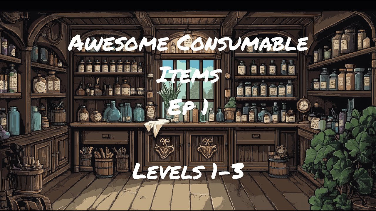 Consumables Guide Ep 1 for Pathfinder 2e!