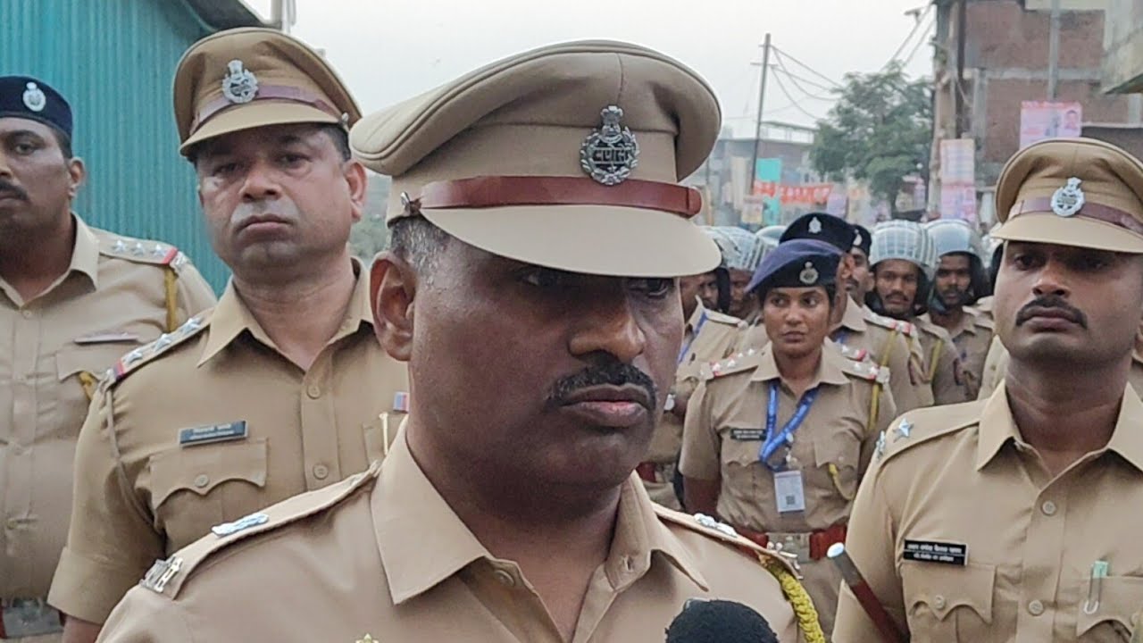 भिवंडी में सुरक्षा के कड़े इंतज़ाम, पुलिस का रूट मार्च 11 जोन-2 में निकाला गया