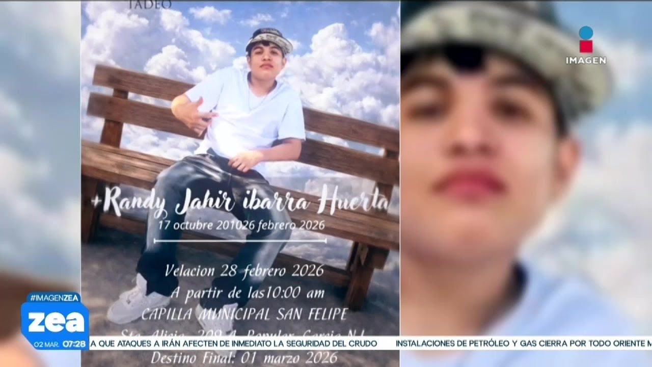 Familiares dan último adiós a Randy Yahir, quien fue asesinado en un mercado de Nuevo León | Zea