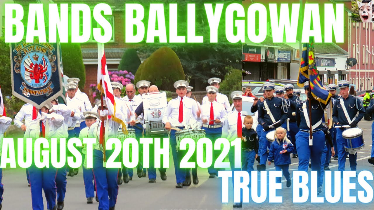 THE BANDS IN BALLYGOWAN 2021 August 20th TRUE BLUES