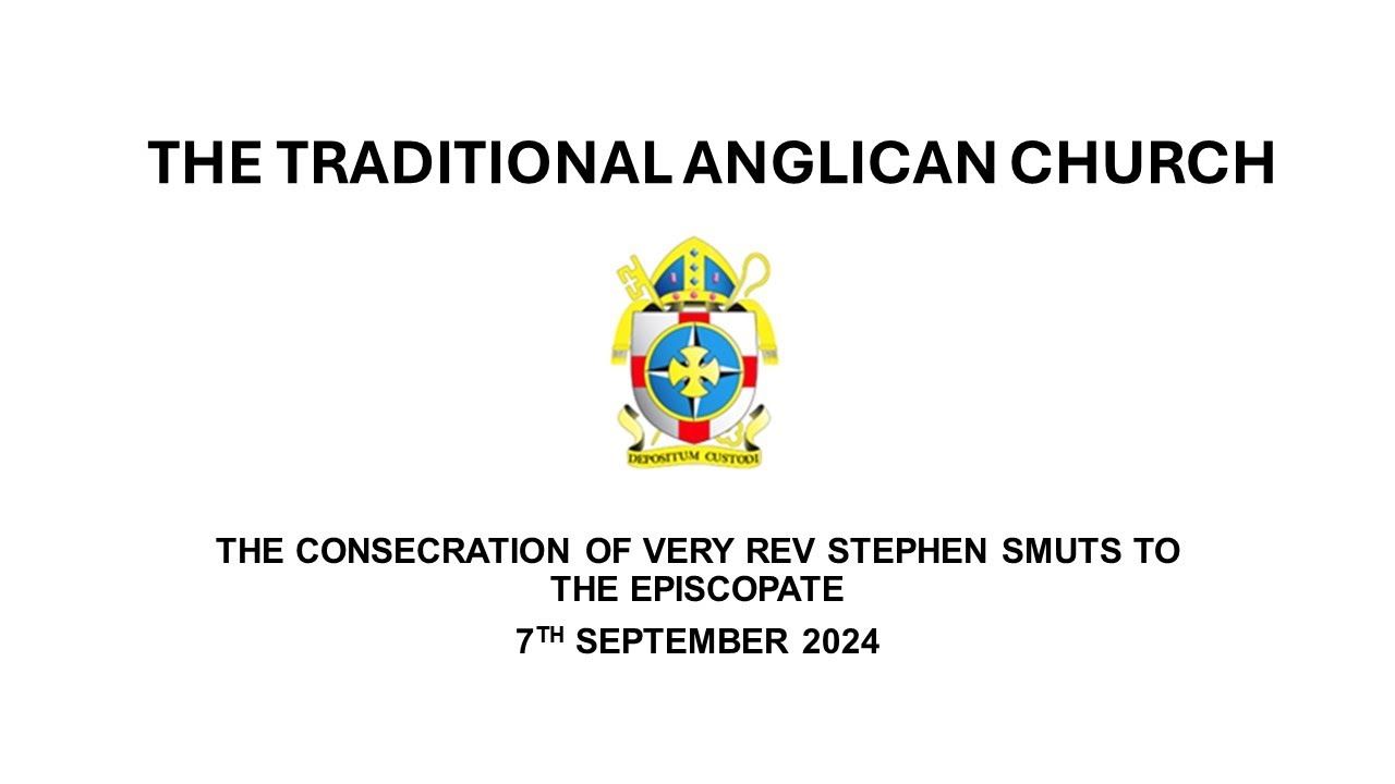 CONSECRATION OF VERY REV STEPHEN SMUTS