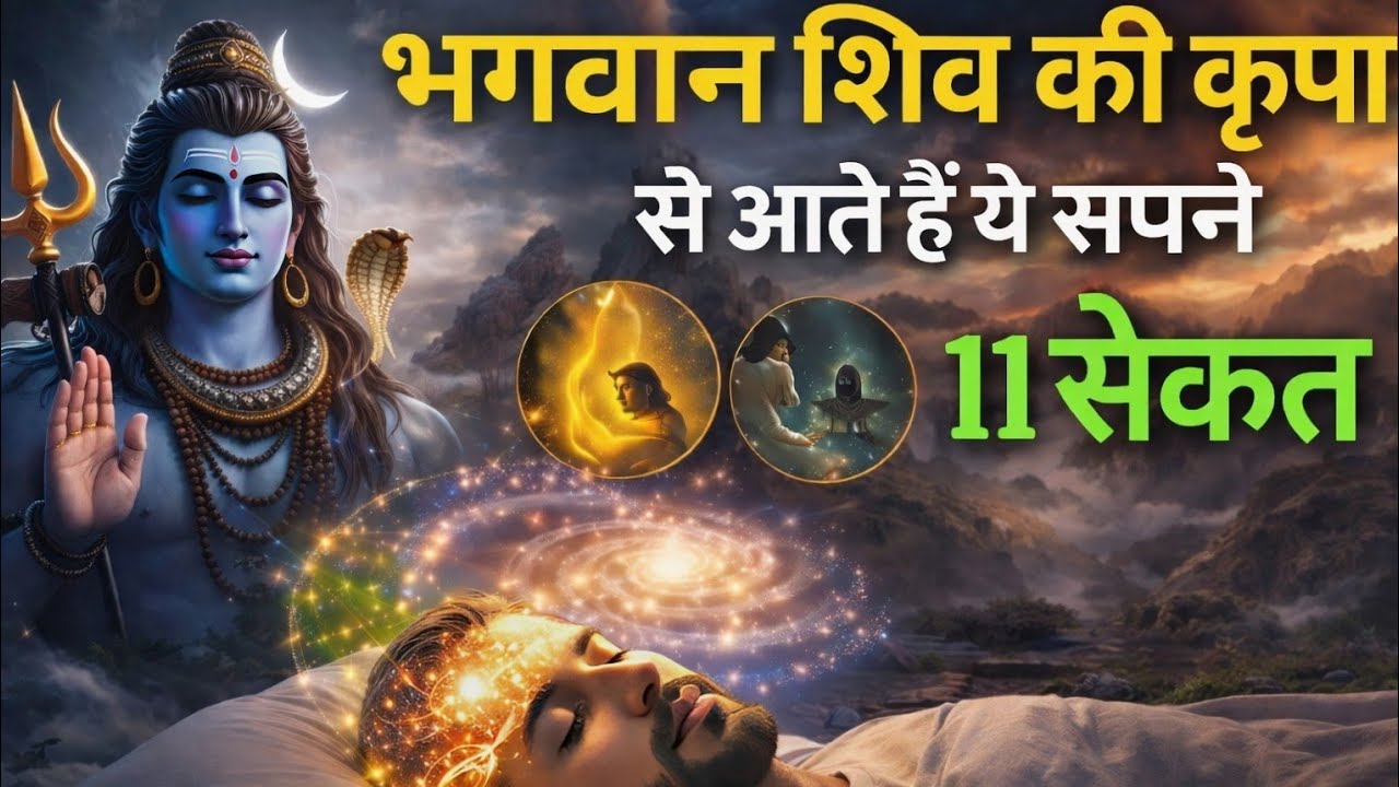 भगवान शिव की कृपा से आते हैं ये 11 सपने | Shiv Kripa Ke Sanket | Mahadev Dreams Meaning 
