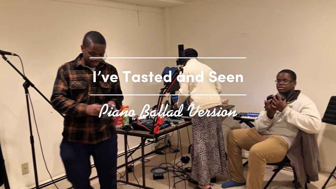 #BehindtheScenes | ITAS- Piano Ballad Version | Esther Adedeji