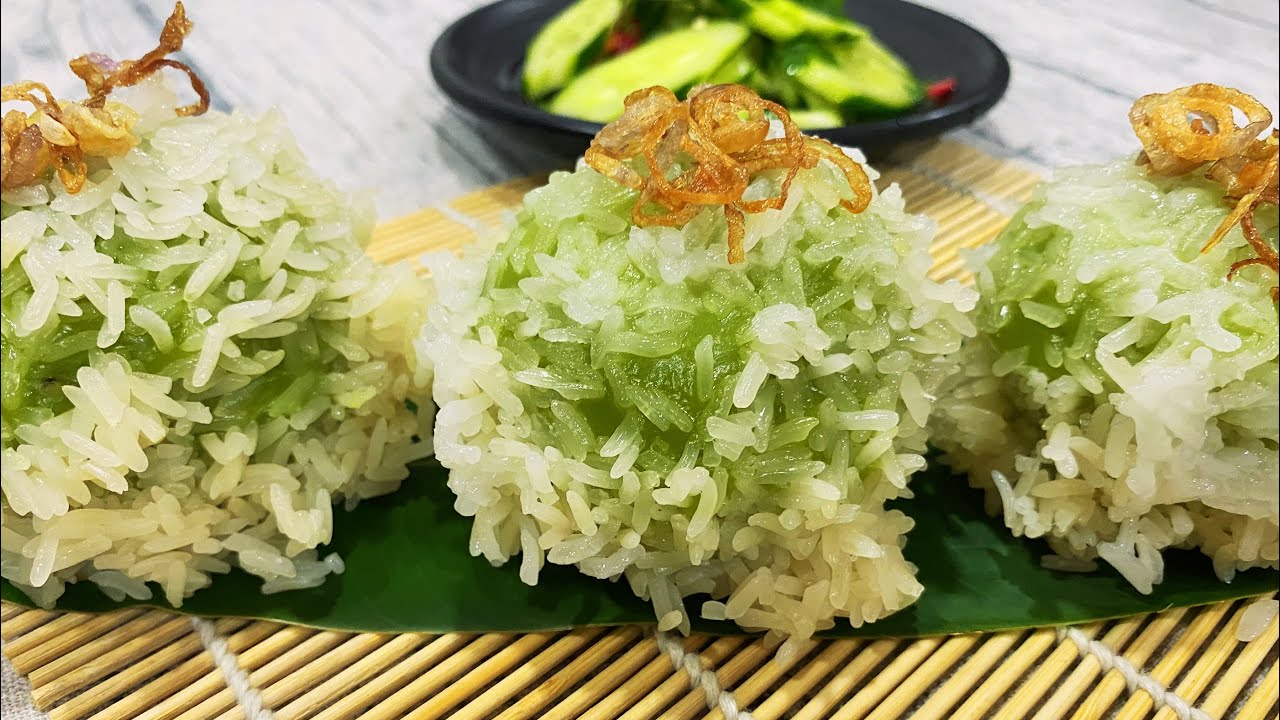 Cách làm xôi hấp, bánh hấp nhân thịt ,đỗ.Cách làm xôi khúc không cần lá khúc