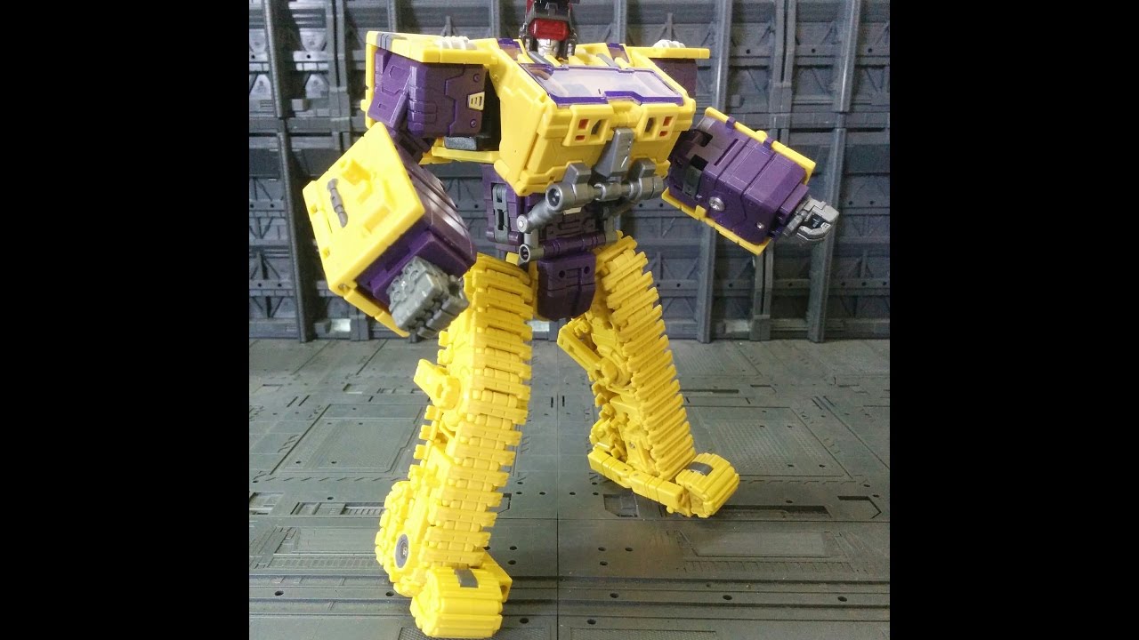 Review Transformers Toyworld C01B Bulldozer Scrapper Masterpiece Devastator Javitron Español