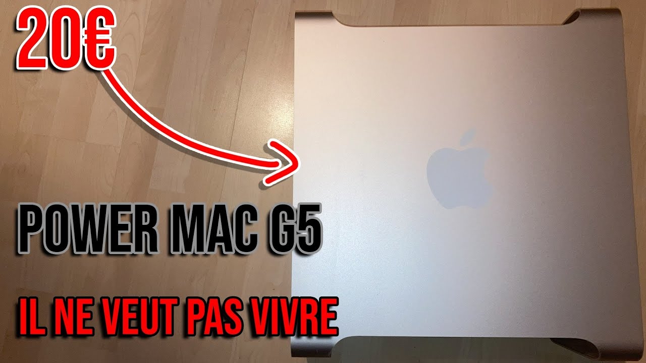 Redémarrage et Réparation d'un Power Mac G5 à 20€ (C'ÉTAIT GALÈRE !😡​)