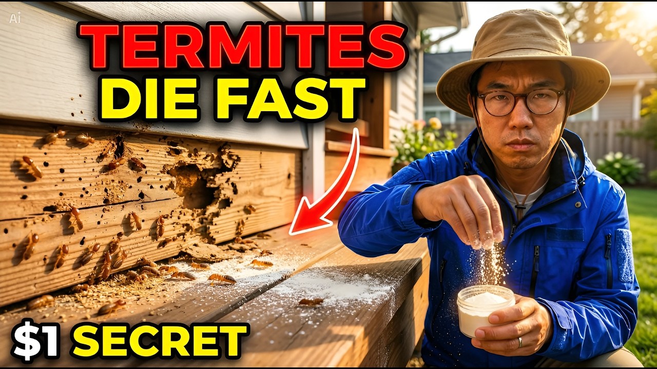 $1 Powder KILLS Termites FOREVER — The Secret They Buried Since 1934