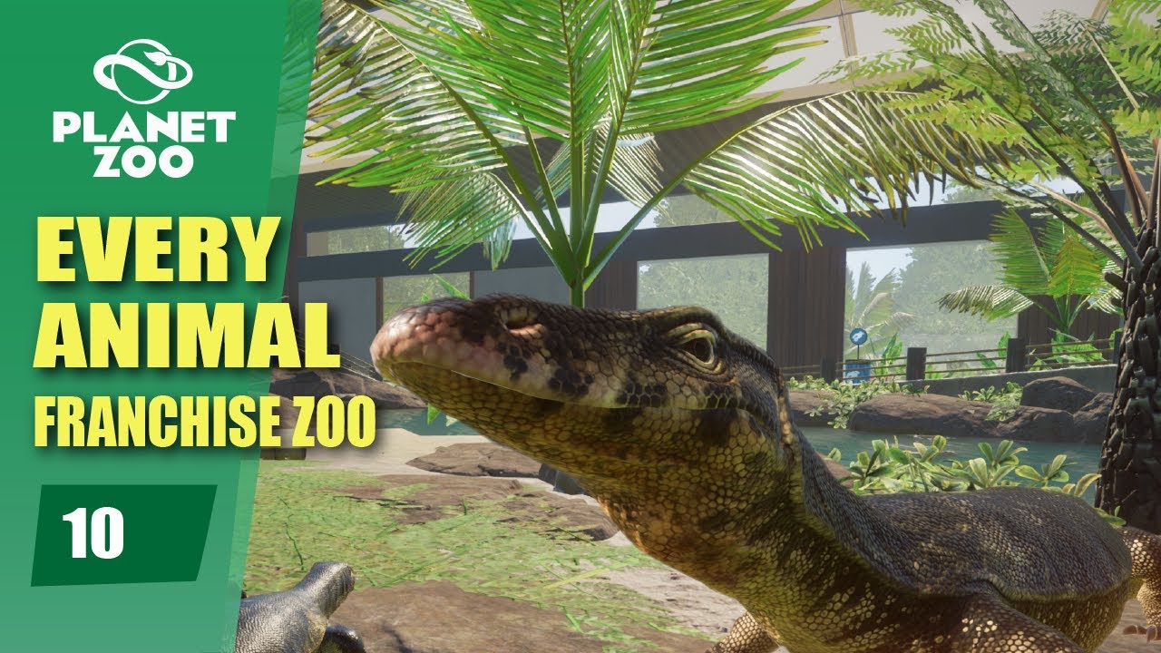 Adding new tropical animals! Planet Zoo Every Animal Franchise Zoo (Part 10)