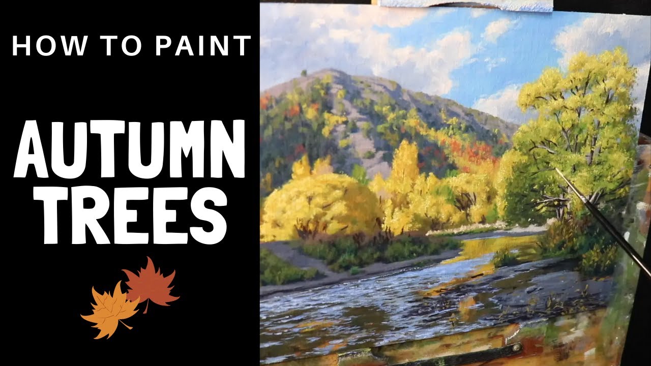 How to Paint AUTUMN TREES
