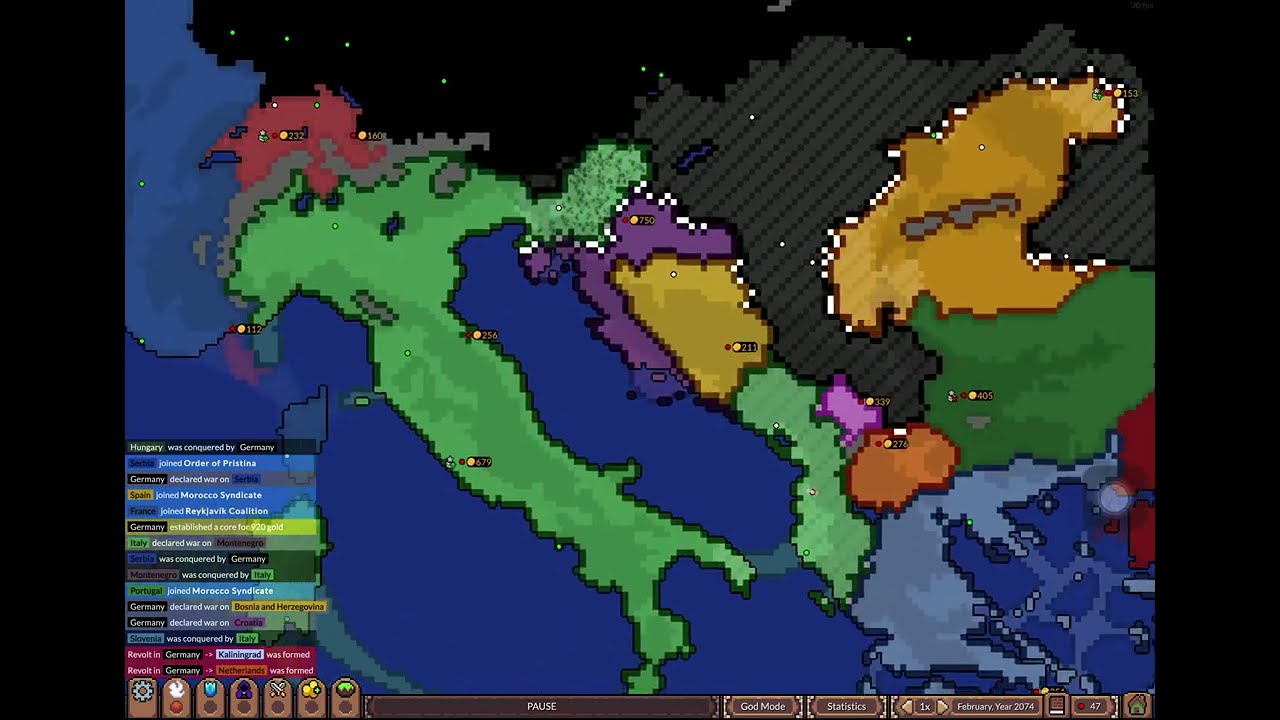 What if Germany🇩🇪 and Italy🇮🇹 take over the Europe🇪🇺