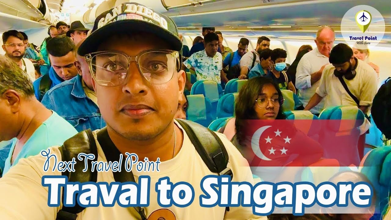 Flight from Sri Lanka to Singapore | Sri Lankan Airlines | Economy Class | Travel Point With Sura
