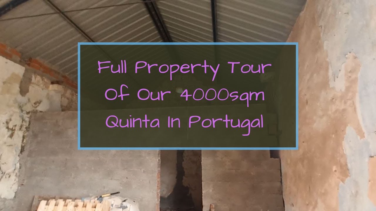 Portugal Farm Renovation - Full Tour Of Our 4000sqm Quinta We Bought In Central Portugal