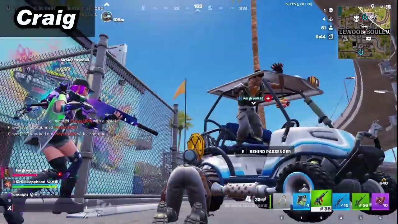 This Fortnight golf cart glitch is the best 😂