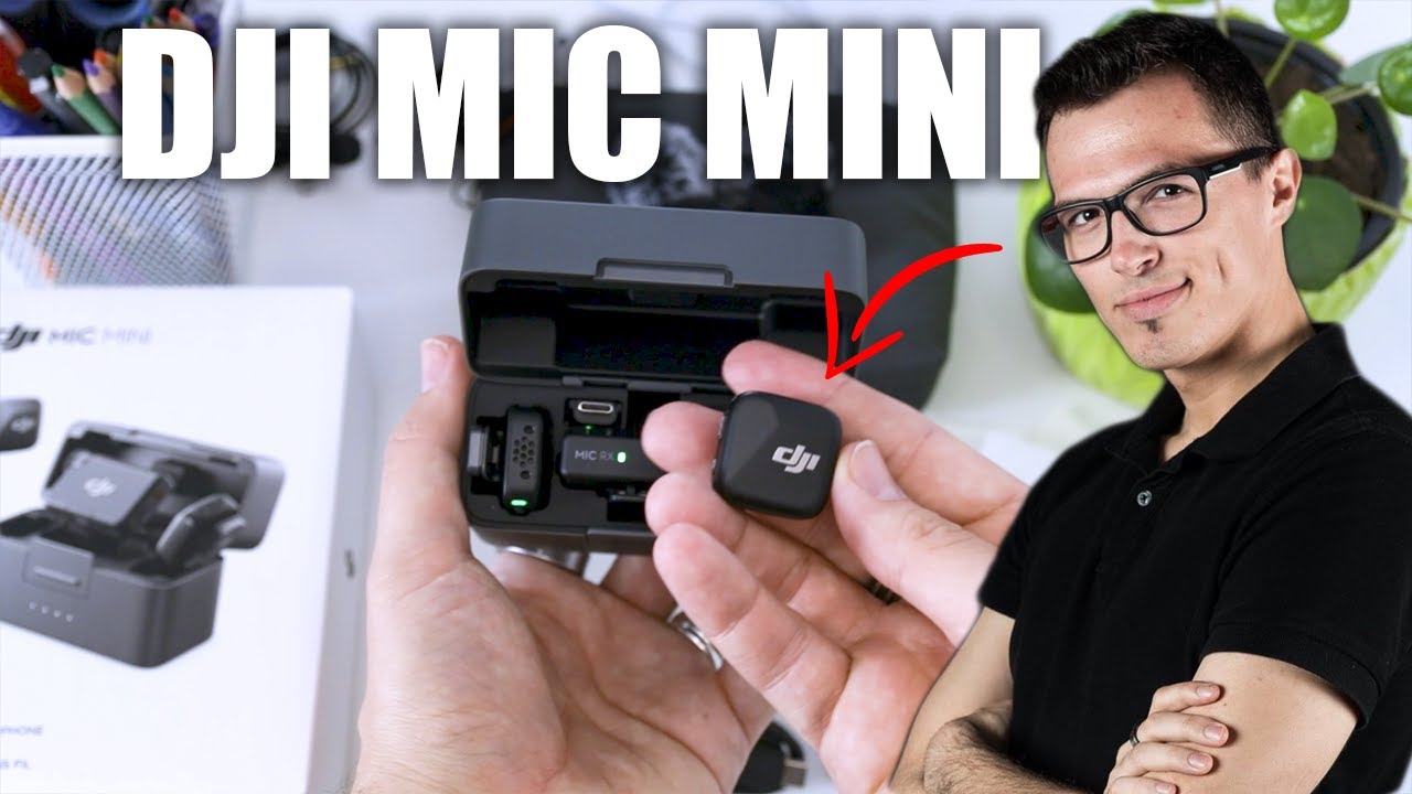 🎙️ DJI Mic Mini 🎤 Maličký mikrofon s profesionálním zvukem 🔊