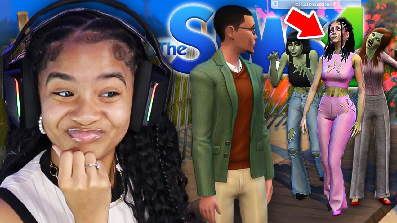 Я устроил ЗОМБИ-АПОКАЛИПСИС в Sims 4!