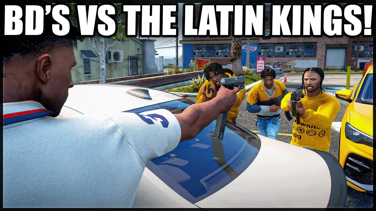 BD's vs Latin Kings! | GTA RP | GrizzleyWorld Chiraq