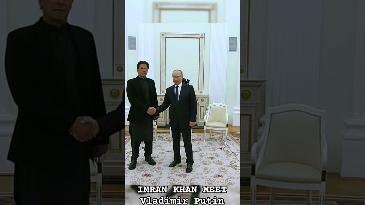 When Imran Khan Meet Russian President Vladimir Putin #imrankahn #greatleader #Pakistan