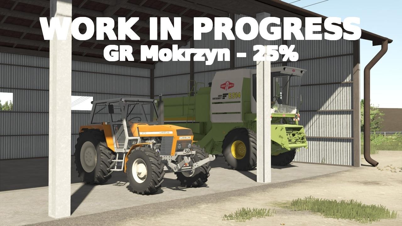 Work In Progress🔨 GR Mokrzyn 🔹25%🔹