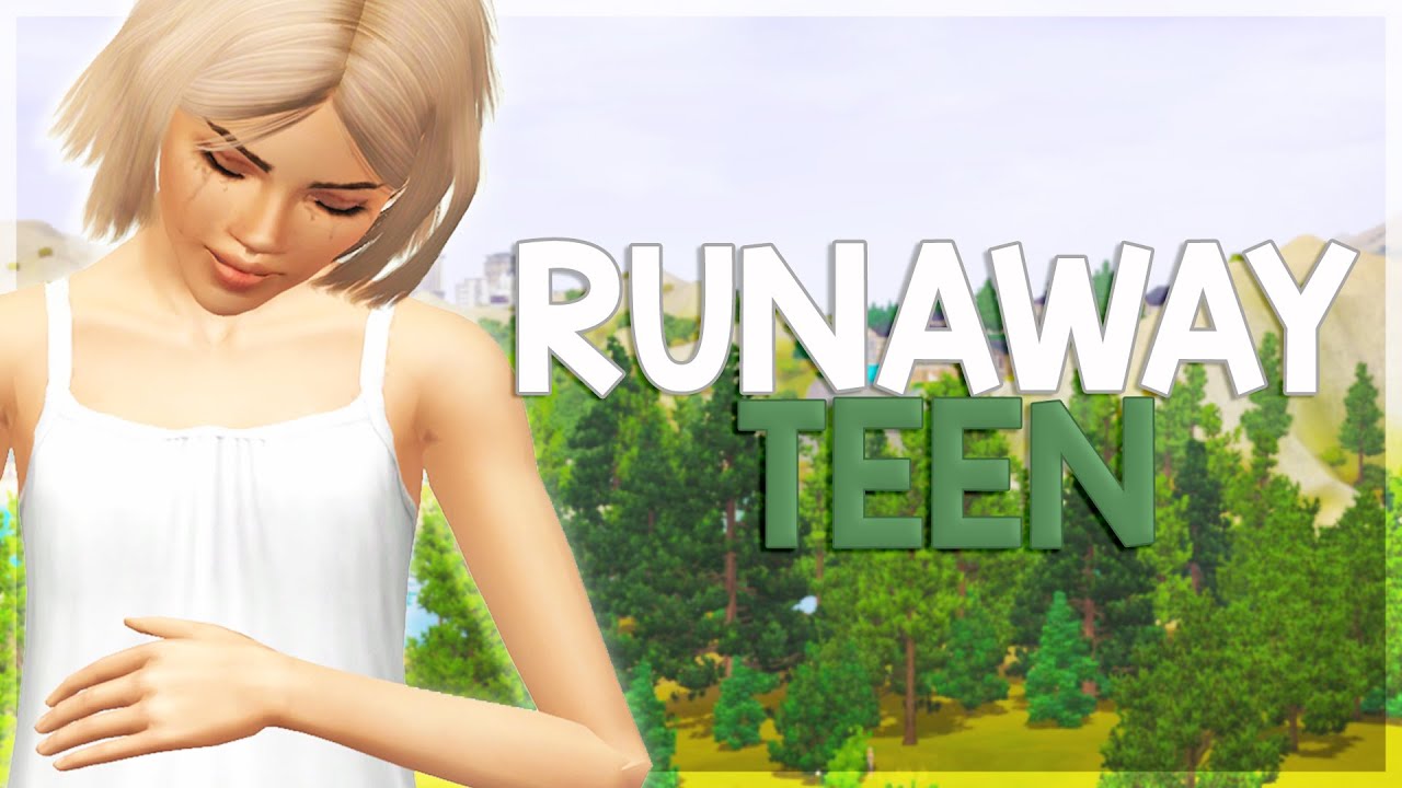 The Sims 3: Runaway Teen Challenge | Part 2 - PREGNANT
