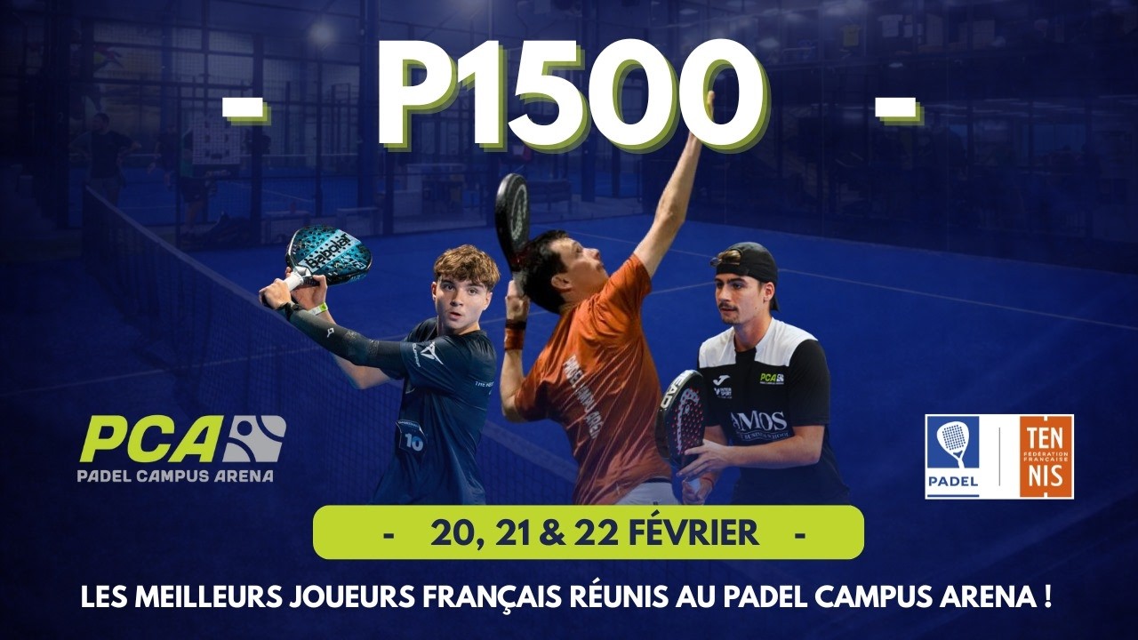 P1500 Messieurs - Padel Campus Arena - 1/2