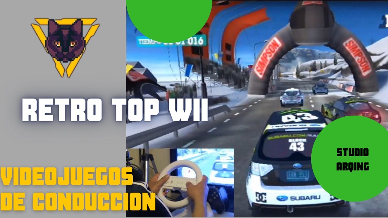 RETRO TOP videojuegos de carreras Nintendo Wii parte 1