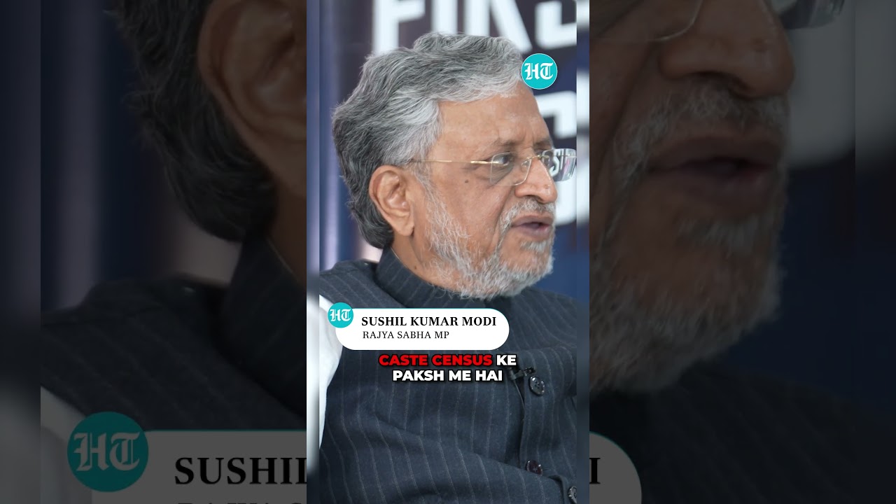 'BJP In Favour Of Caste Census': Sushil Kumar Modi