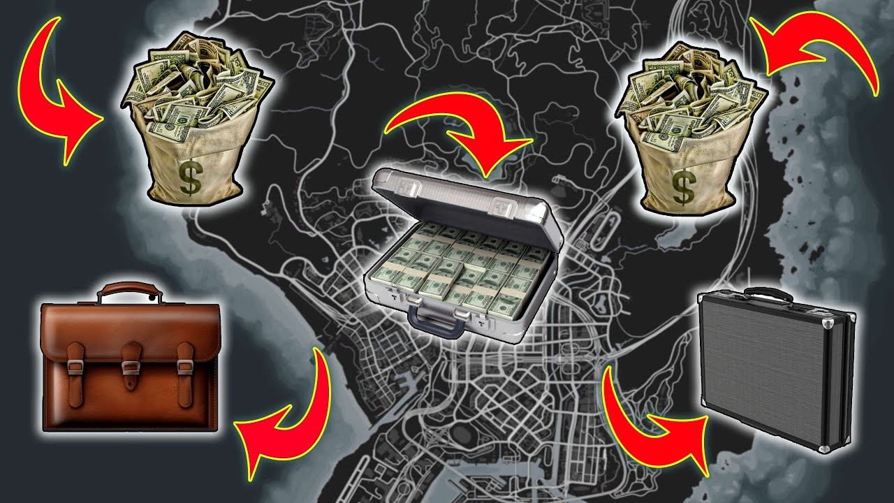 GTA 5 - All New Secret Rare Money Locations!