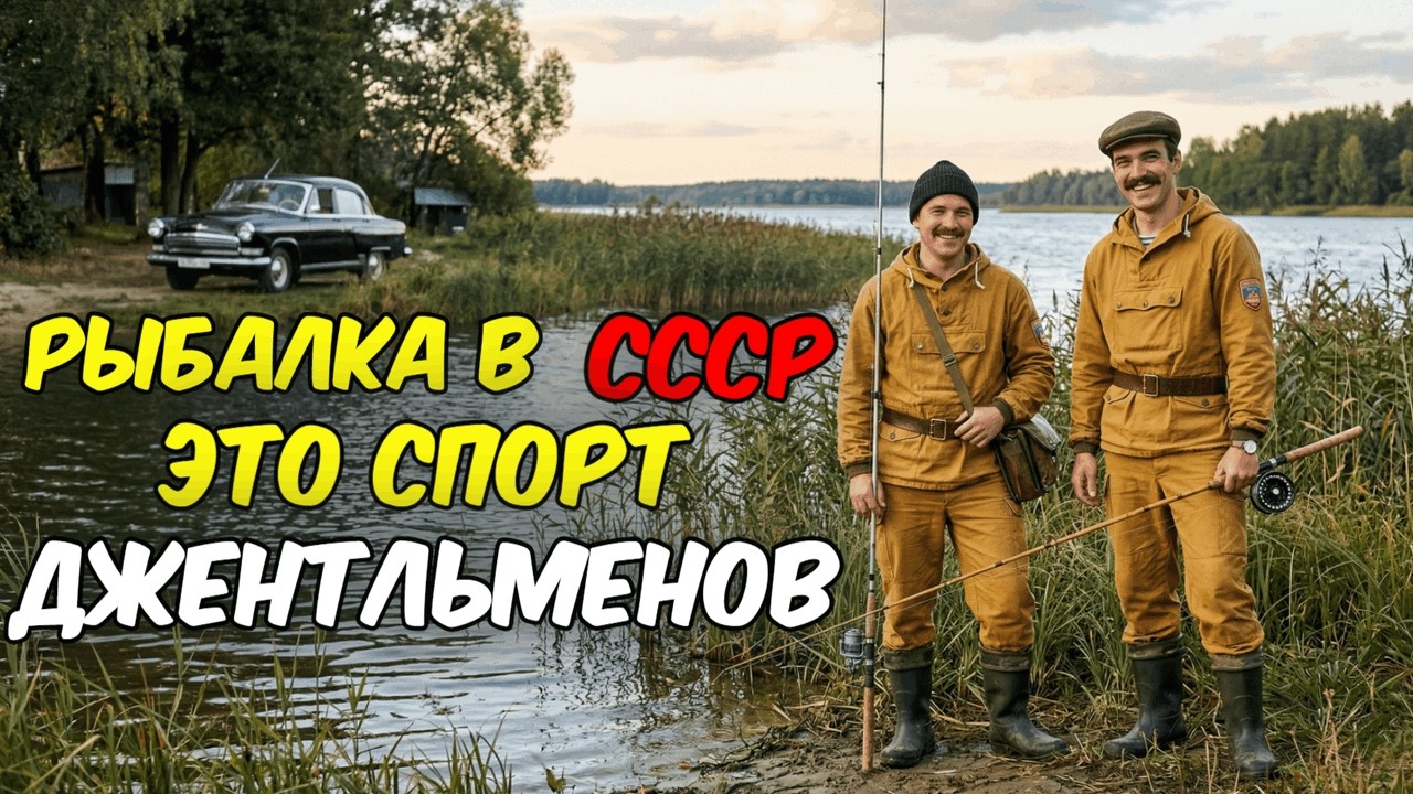 в СССР Рыбачили как Аристократы!