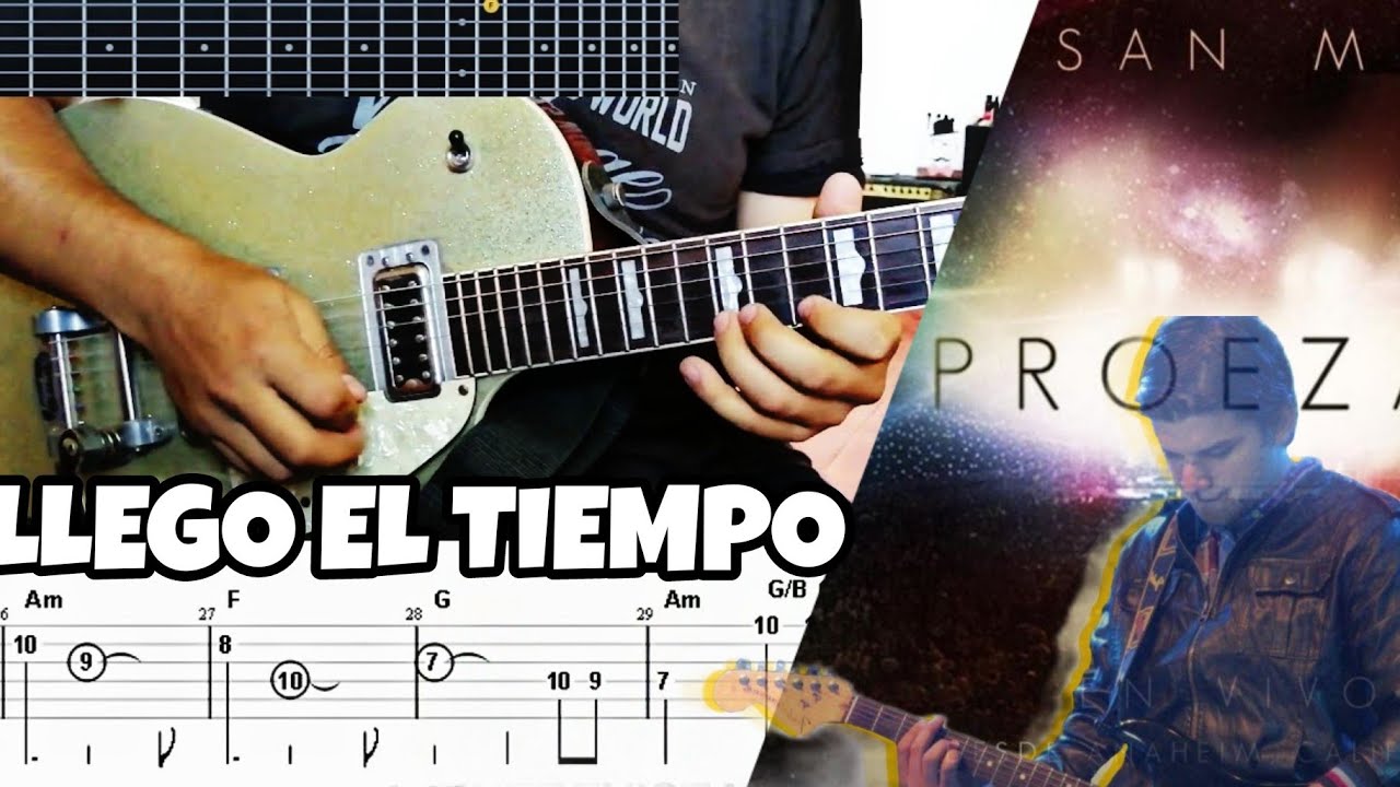 LLEGO EL TIEMPO - MSM | COVER GUITARRA + TABS ANDERS HEREDIA