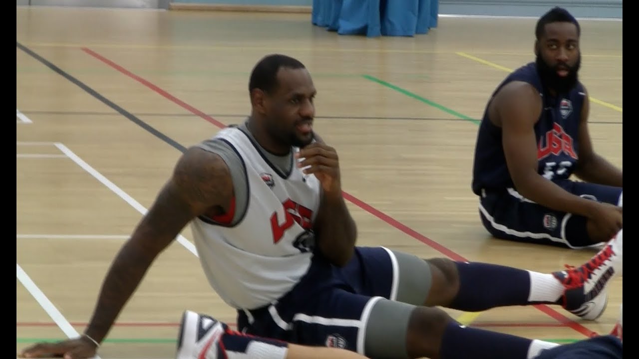 USA Basketball Jokes + James Harden Trick Shot