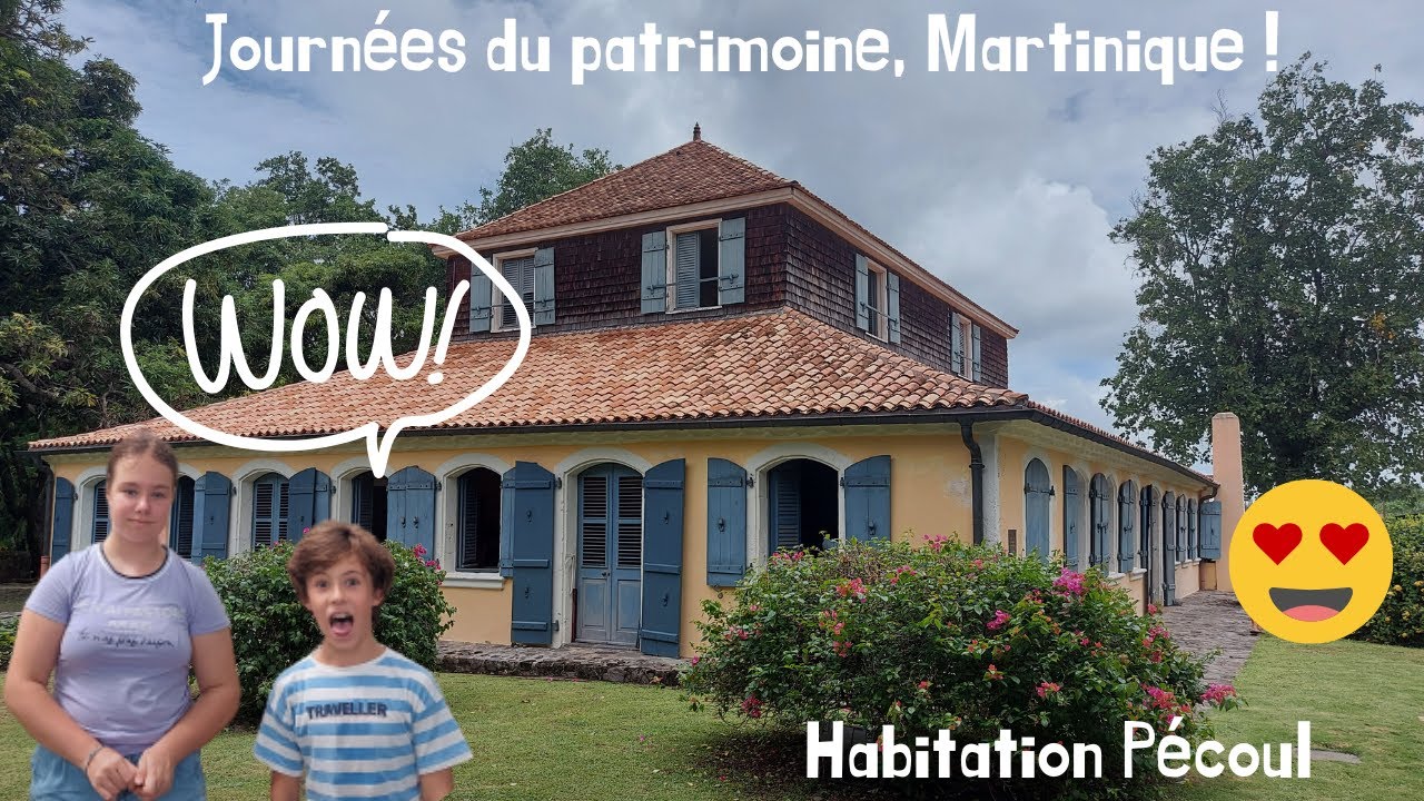 La team Lénalex visite l'habitation Pécoul en Martinique!