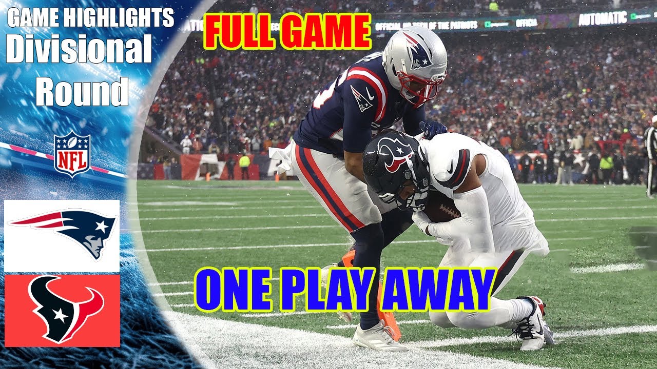New England Patriots vs   Texans AFC Divisional Round Full Game Highlights  | 2026 NFL Season