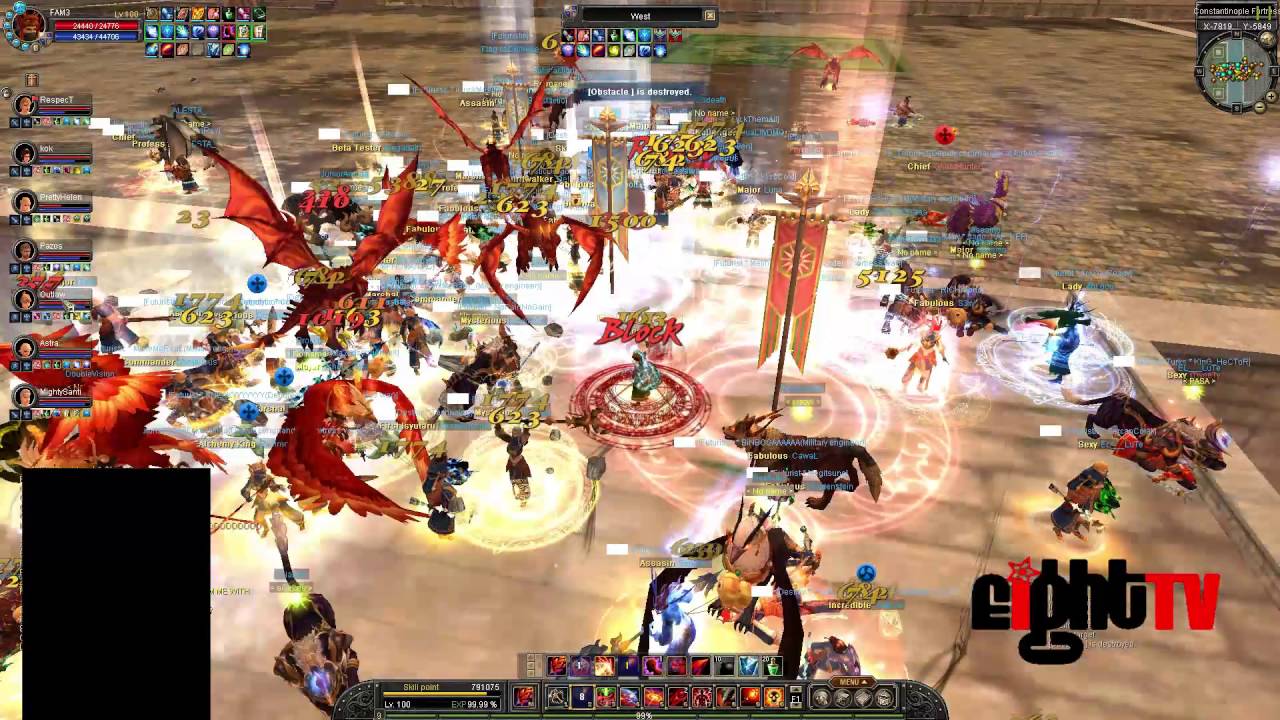 [Levitation Online] EIGHT & Union vs Futuristic. Constantinople Fortress War #3