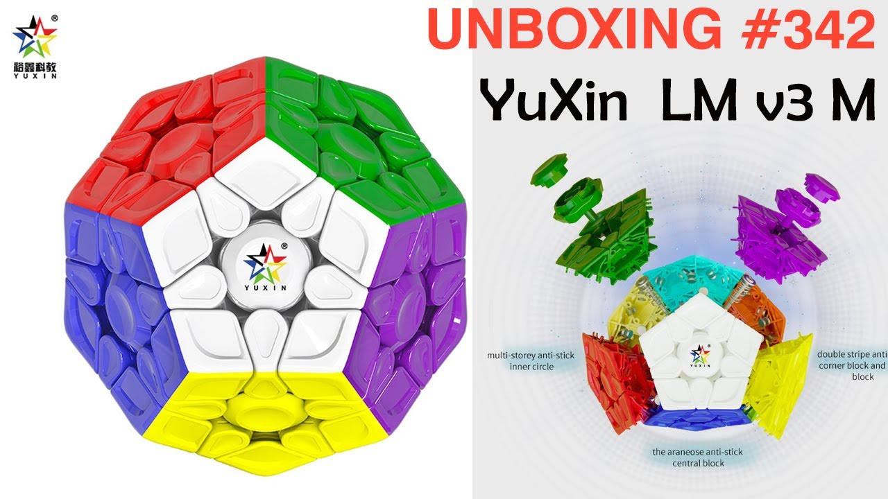 Unboxing №342 YuXin Little Magic v3 M Megaminx