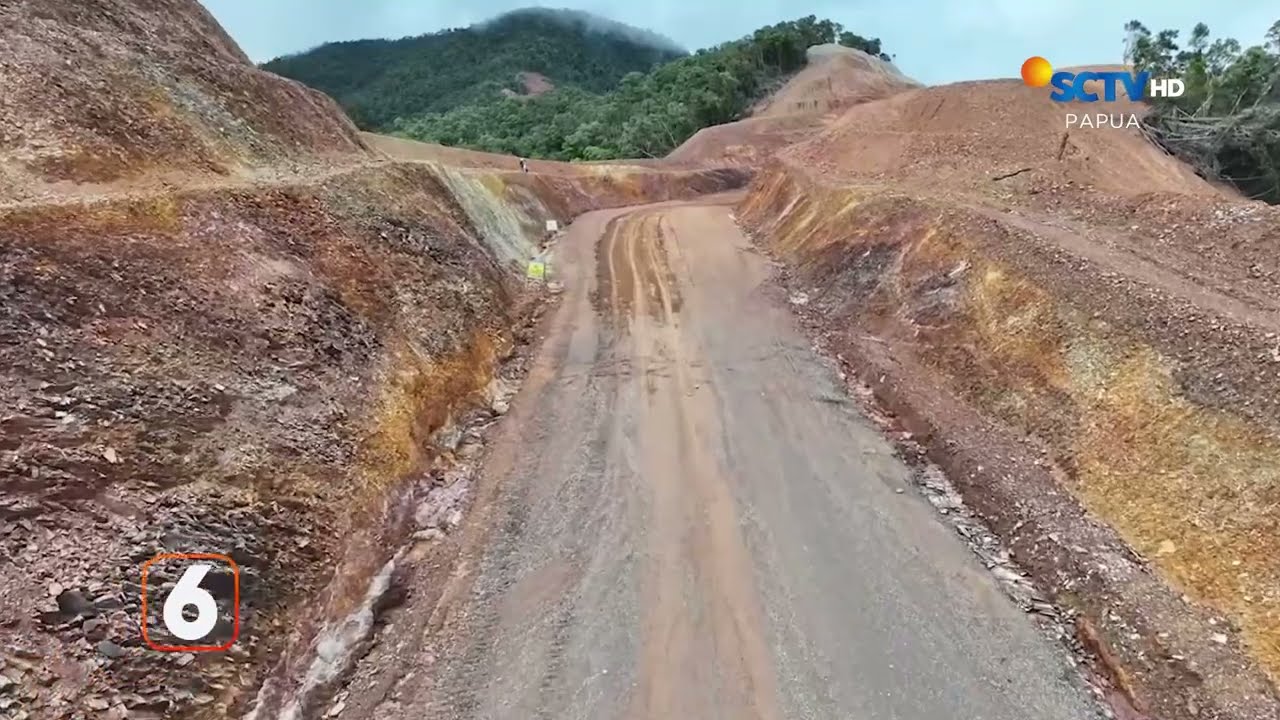JALAN TRANS JAYAPURA - WAMENA HAMPIR RAMPUNG, TEKAN HARGA SEMBAKO DI 8 KABUPATEN PEGUNUNGAN 