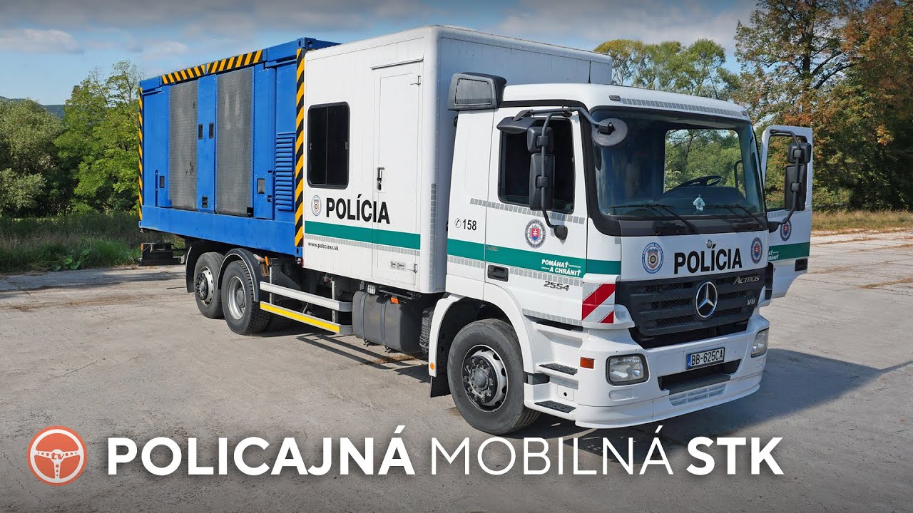 Ako funguje policajná mobilná STK? Strávil som s ňou deň - volant.tv