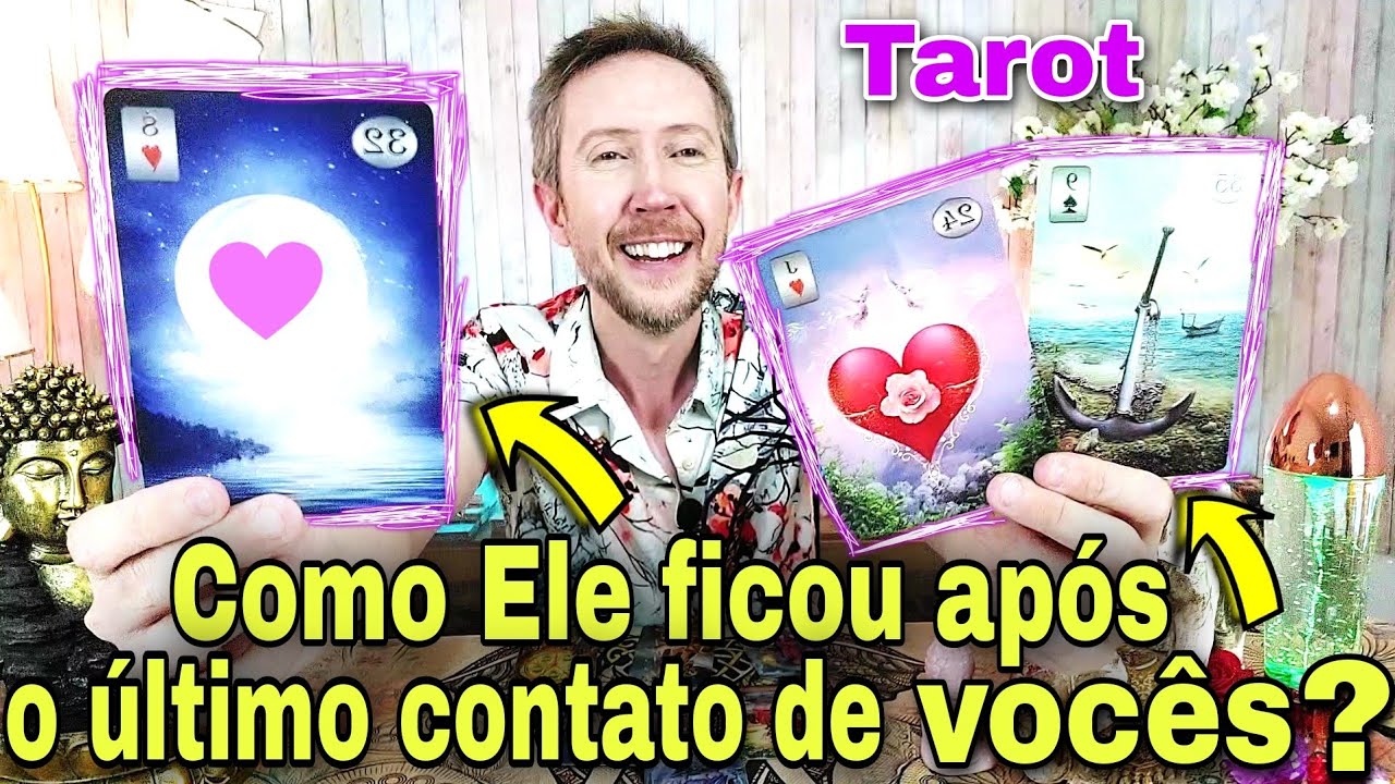 Como Ele ficou após o último contato de vocês ? Como ele está em relação a mim hoje tarot ?Ele hoje