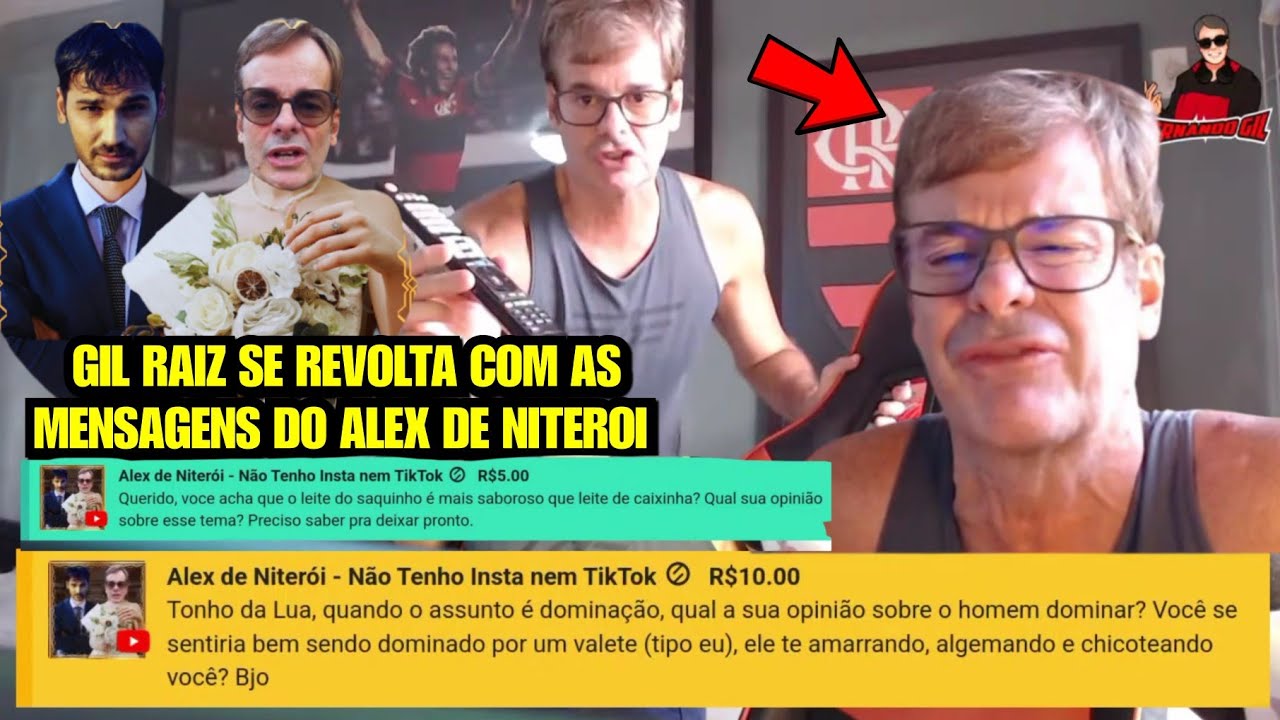 GIL FOI FIEL E NÃO QUIS NENHUMA DO JOB PARTE 37 ALEX DE NITERÓI E FERNANDO GIL