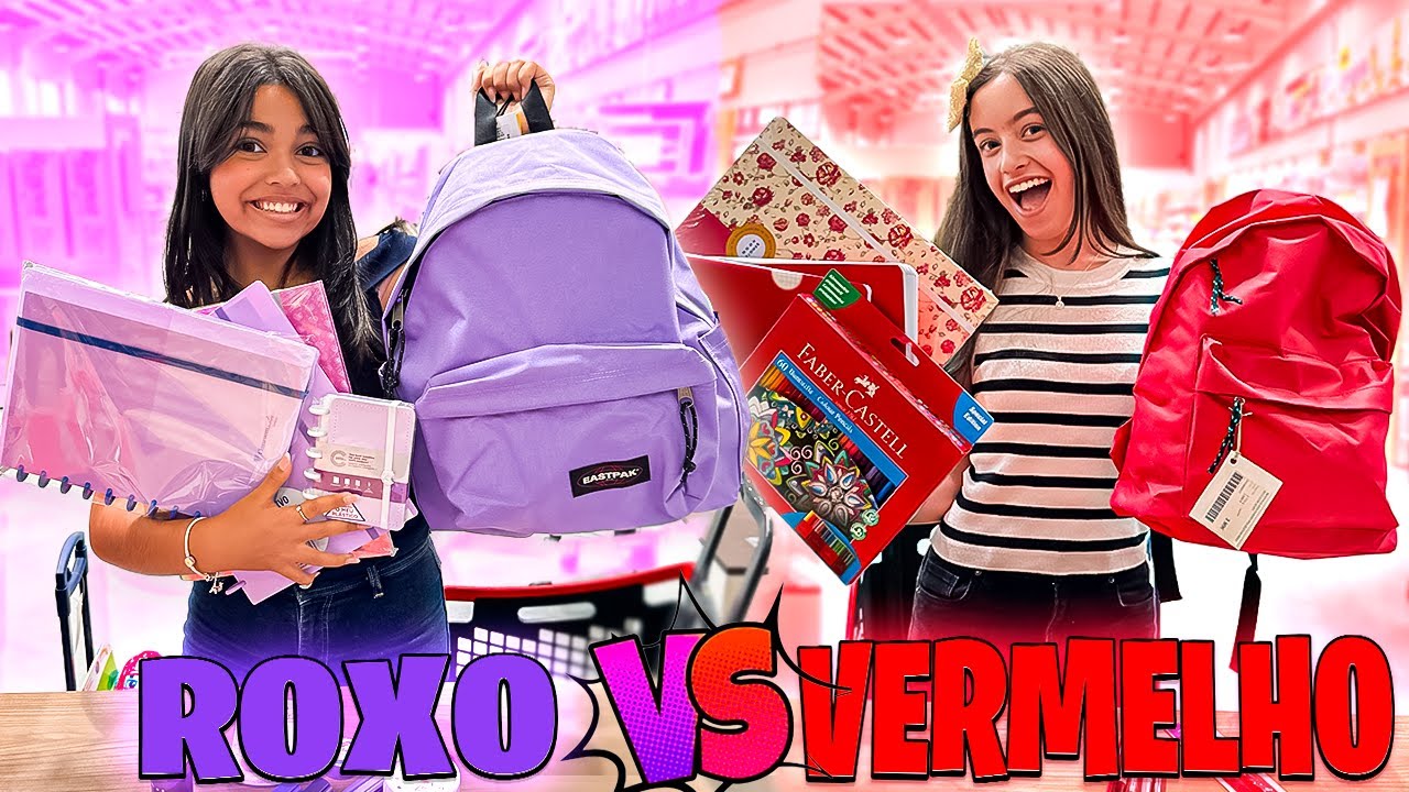 QUEM COMPRAR O MELHOR MATERIAL ESCOLAR COM A COR SORTEADA VENCE!