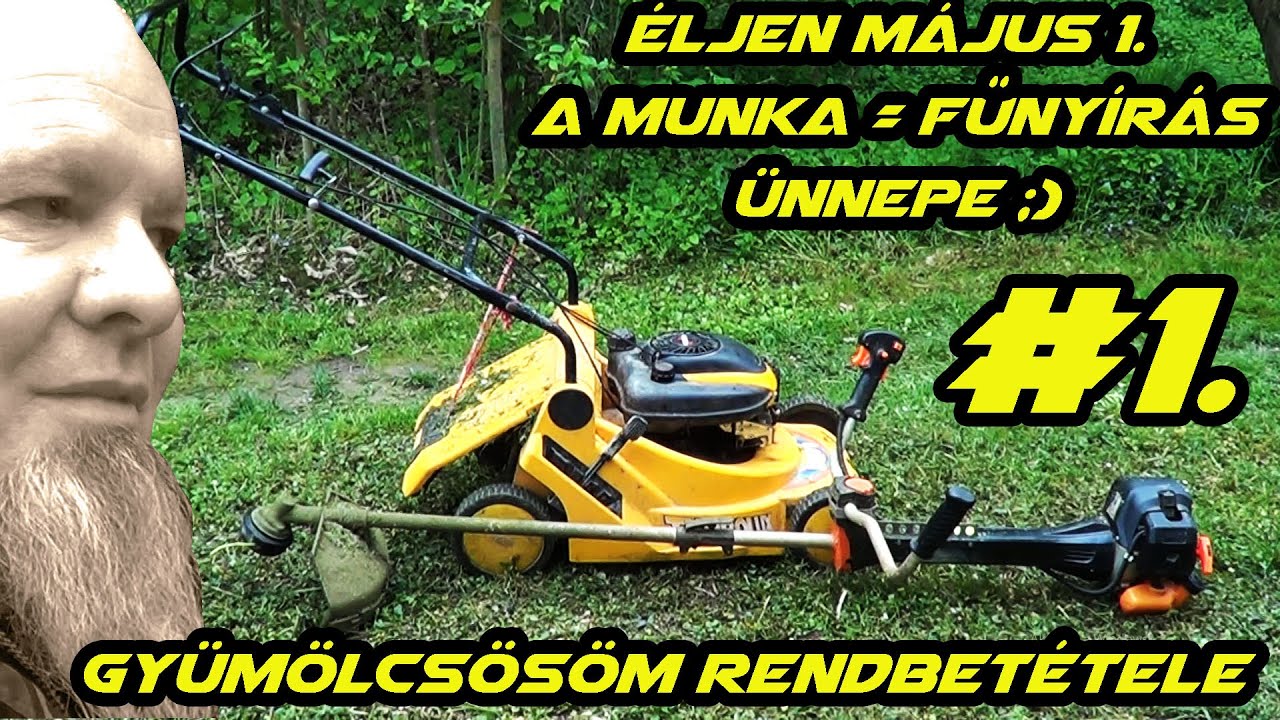 Fuxtec fx ps152 & Sárga Angyal - akcióban a gyömölcsösben.##1.