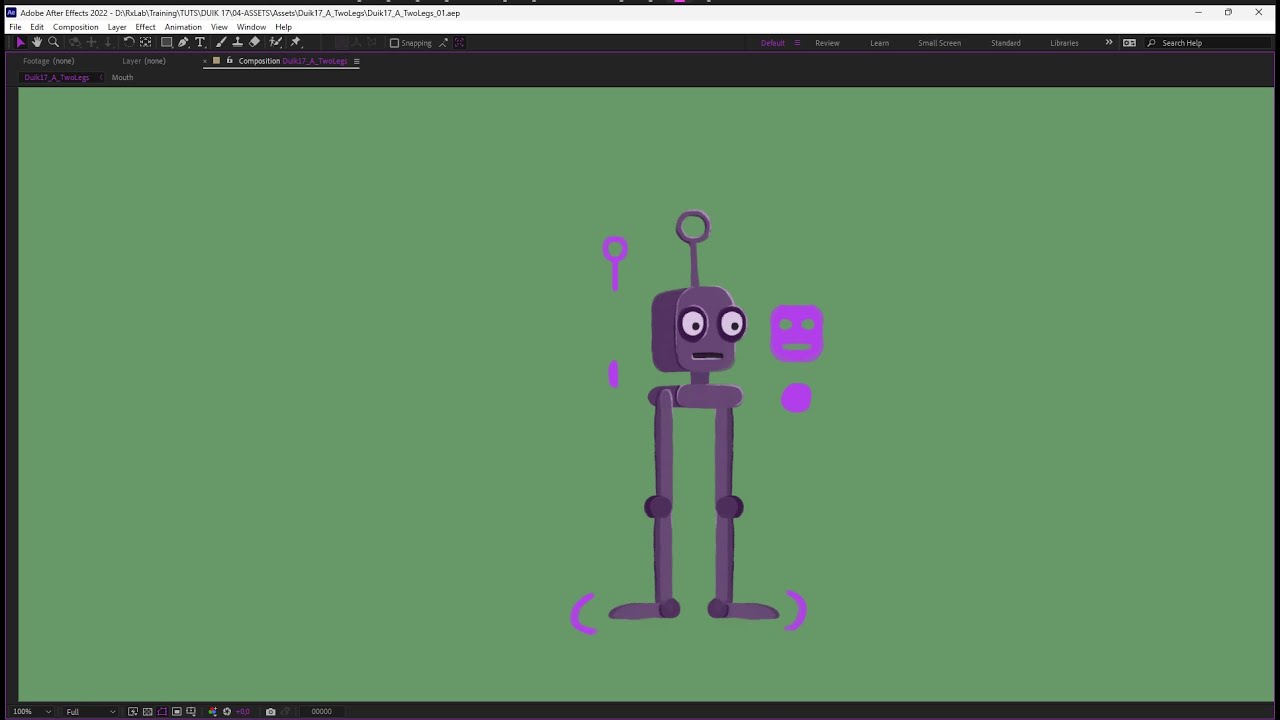 Tuto Duik Ángela: Rigger un robot stretchy en moins de 10 minutes sur After Effects !