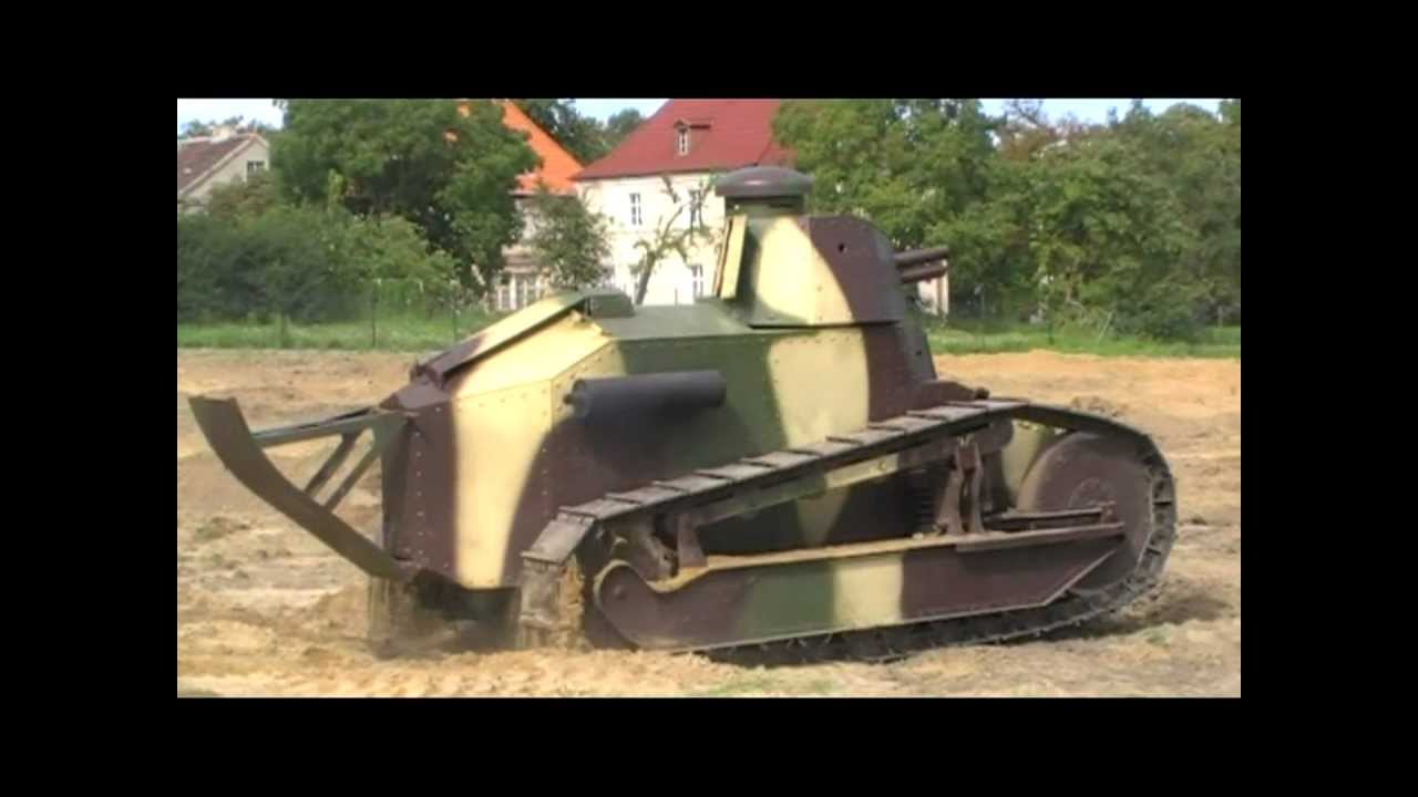 Czołg Renault FT-17 - replika - 02.09.2012.