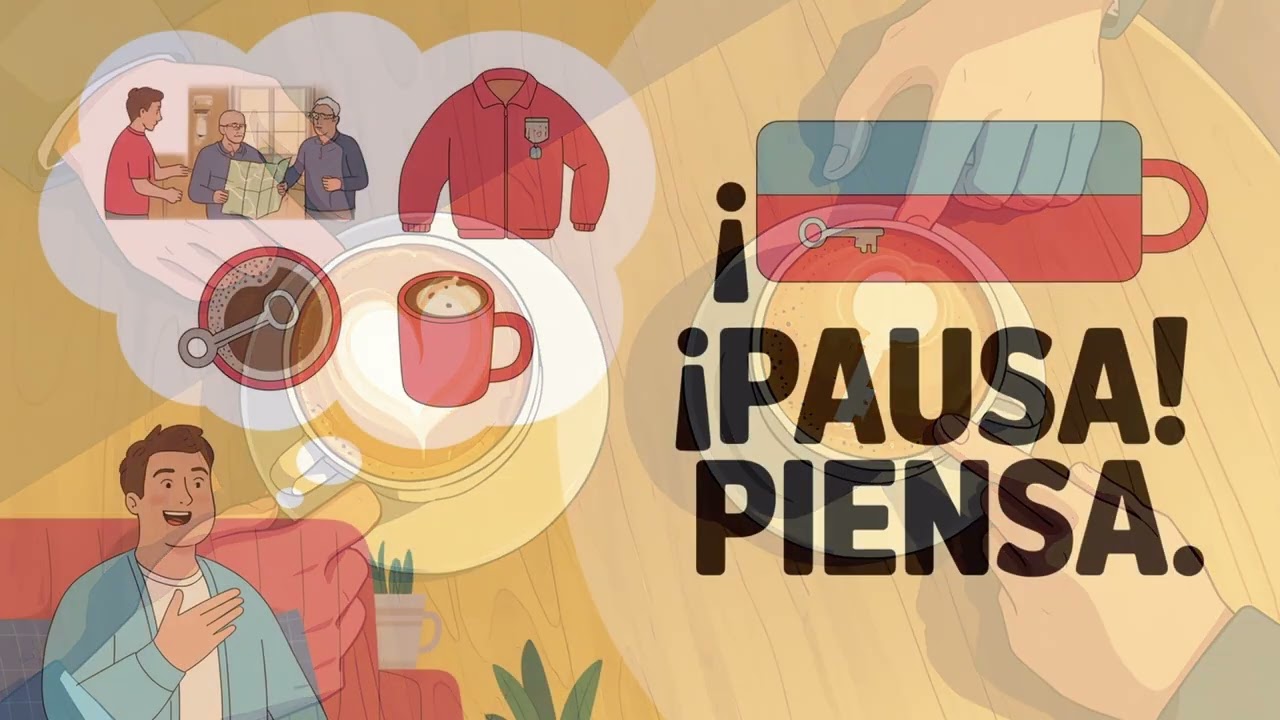 Learn Spanish A2 - Story: Two Friends at the Café | Spanish Listening Practice with Subtitles