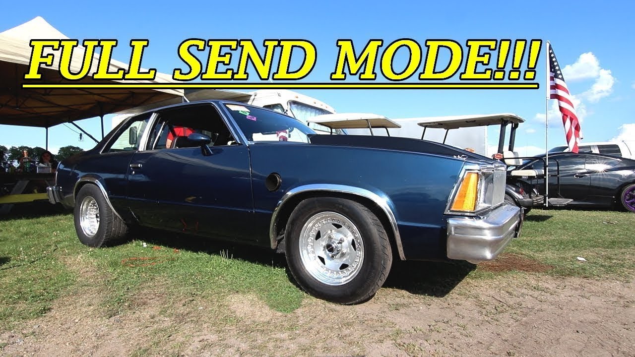 100+MPH ROLLING BURNOUTS in Brent's 750WHP Turbo LS Malibu!!!
