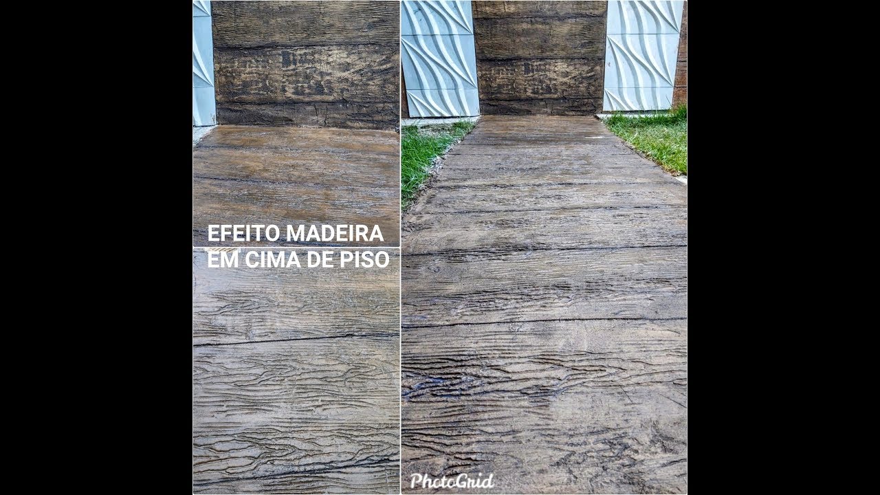 EFEITO MADEIRA EM PISO DO BANHEIRO - EFEITO MADEIRA EM CIMA DE PISO  - EFEITO MADEIRA COM ARGAMASSA