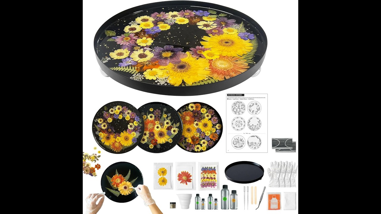 We try before you buy. True Review. 🌼Auraeve All-in-One Craft Resin Kit.